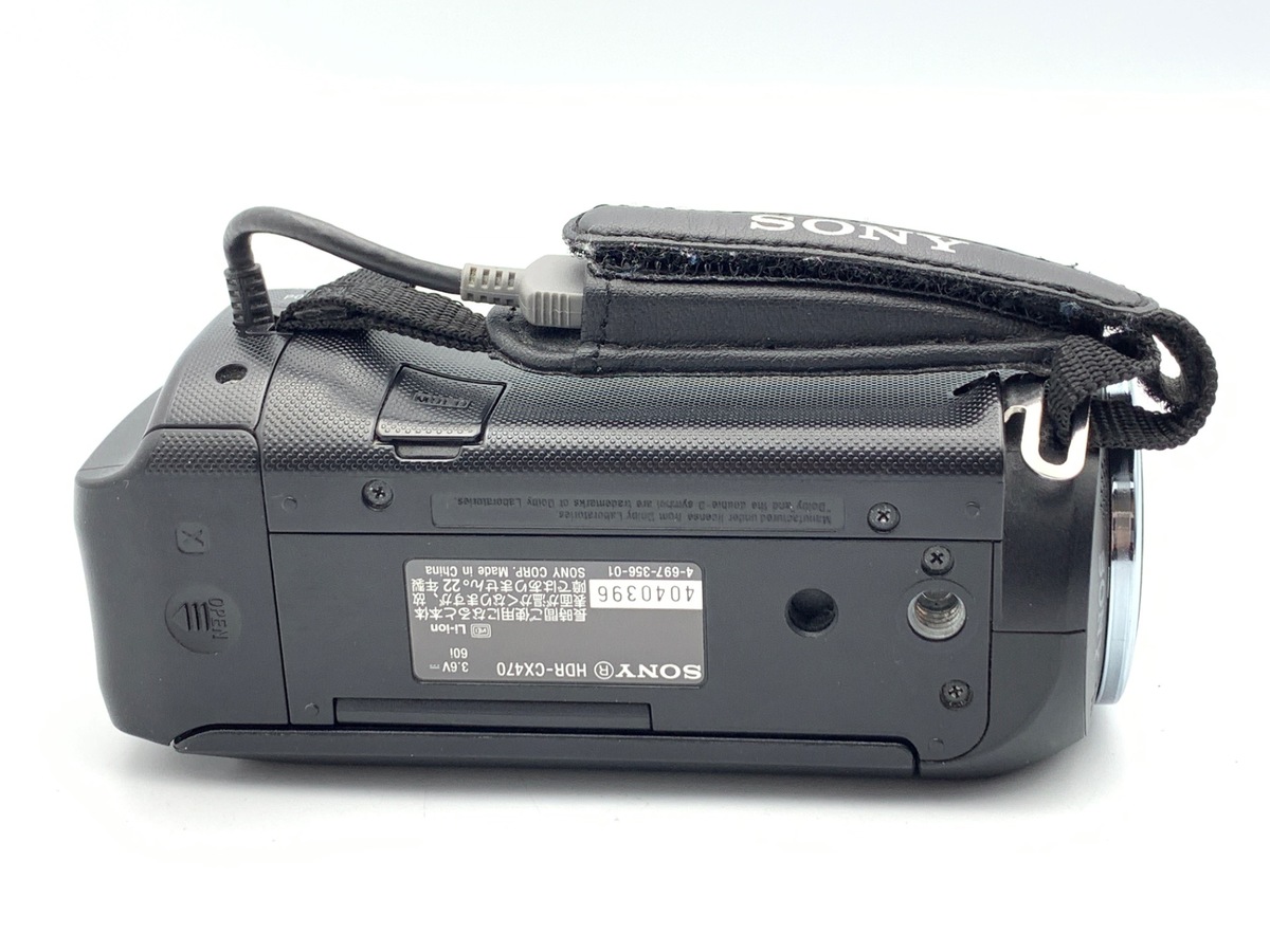 中古：B(並品)】ソニー デジタルHDビデオカメラレコーダー HDR-CX470 B