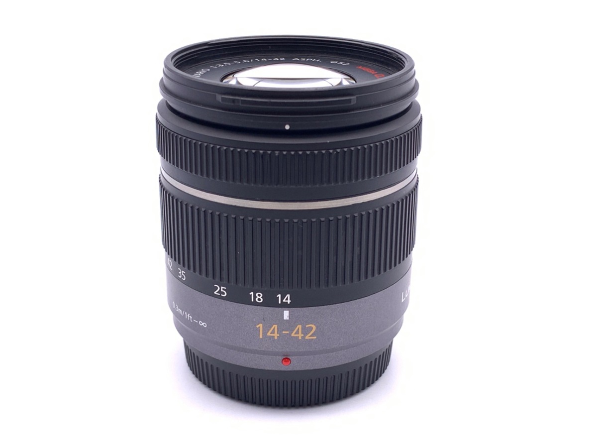 LUMIX G VARIO 14-42mm ASPH.レンズ 中古：B(並品)】パナソニック LUMIX G VARIO 14-42mm F3.5-5.6 ASPH