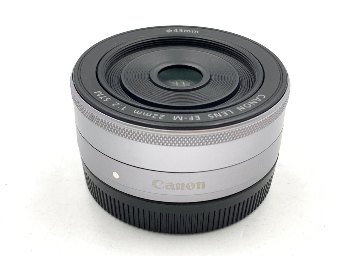 中古：B(並品)】キヤノン EF-M22mm F2 STM シルバー | 2445580040691