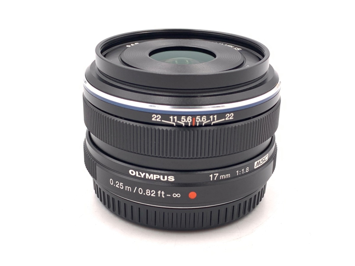 オリンパス OLYMPUS M.ZUIKO 17mm F1.8 ブラック M.ZUIKO オリンパス 単焦点レンズ OLYMPUS DIGITAL 17mm F1.8 ブラック