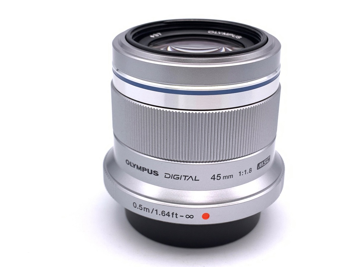 中古：A(美品)】オリンパス M.ZUIKO DIGITAL 45mm F1.8 シルバー