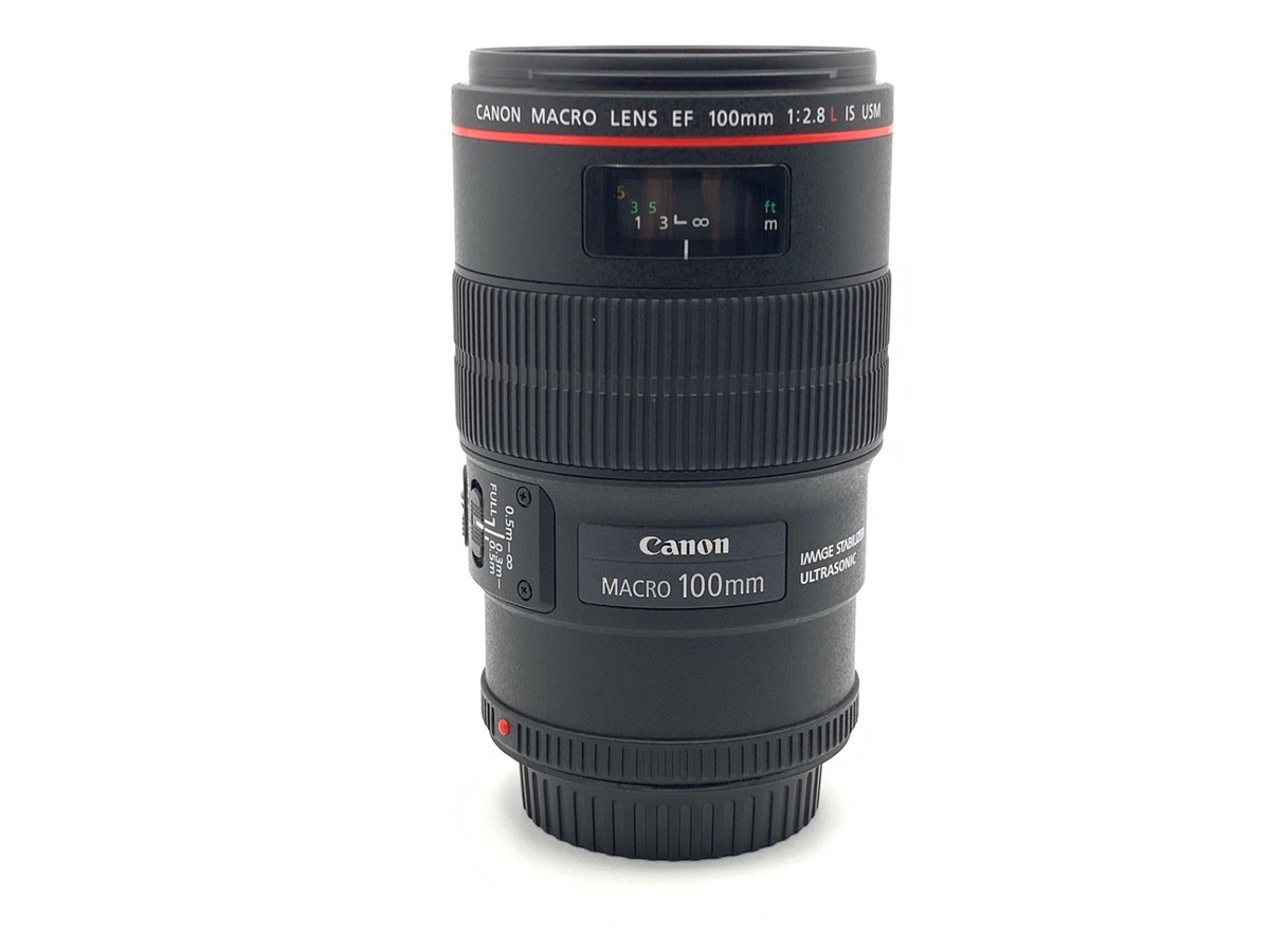 美品　EF100mm F2.8L マクロ IS USM 中古：AB(良品)】キヤノン EF100mm F2.8L マクロ IS USM | 2446570015668