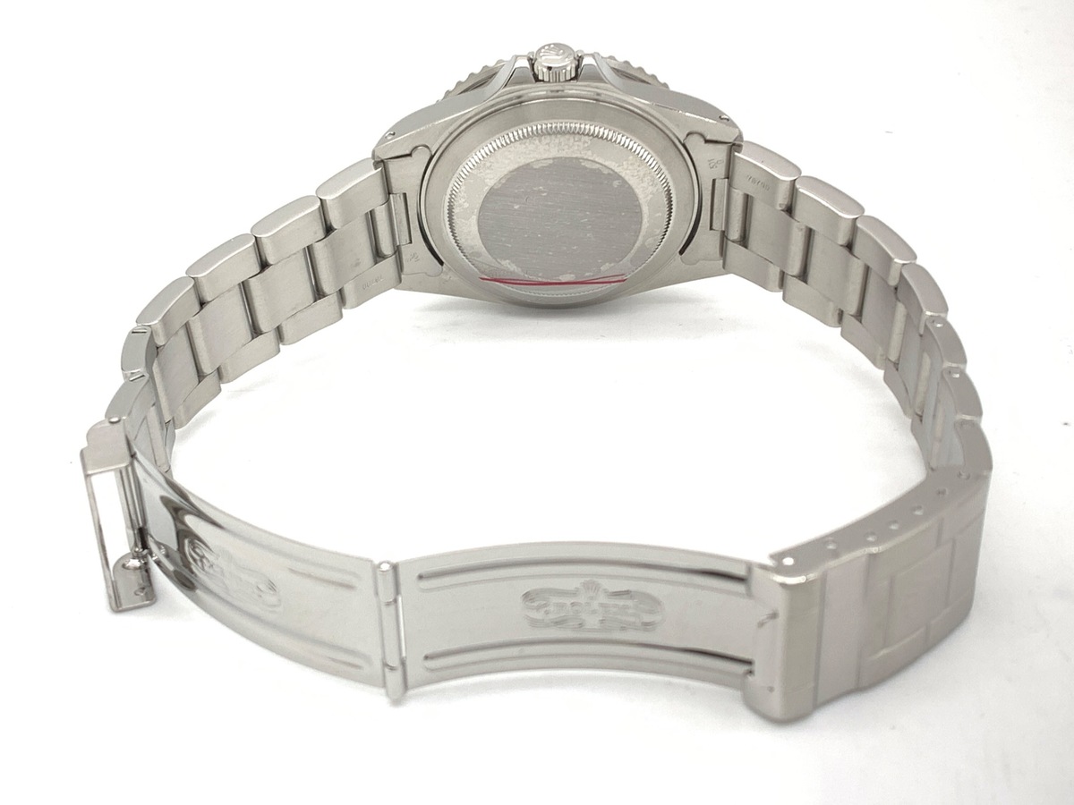 ロレックス(ROLEX) GMTマスターII ブラック 16710 ステンレススティール ブラック/レッドベゼル ルミノバ