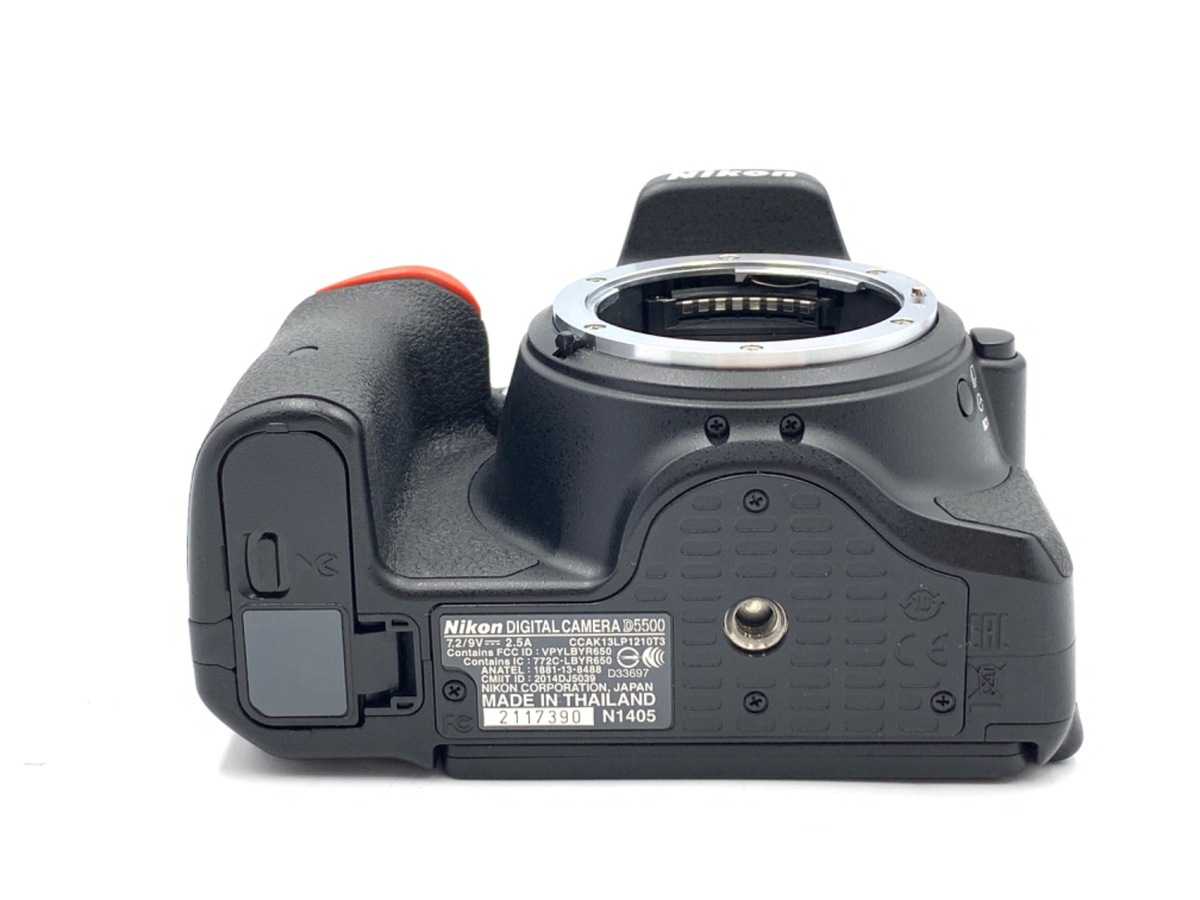 中古：AB(良品)】ニコン D5500 ボディ ブラック | 2445600009950