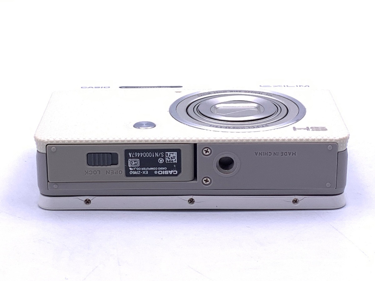 CASIO EXILIM EX-ZR50 ホワイト ASCII.jp：自分撮りメイクが大幅進化！ カシオ「EXILIM EX-ZR50」