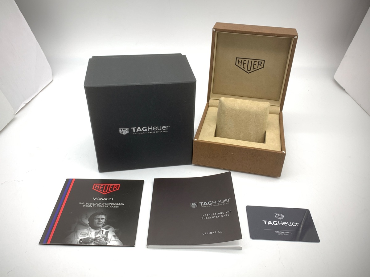 タグ・ホイヤー モナコ キャリバー11 ブルー CAW211P.FC6356 ステンレススティール スティーブ・マックイーン