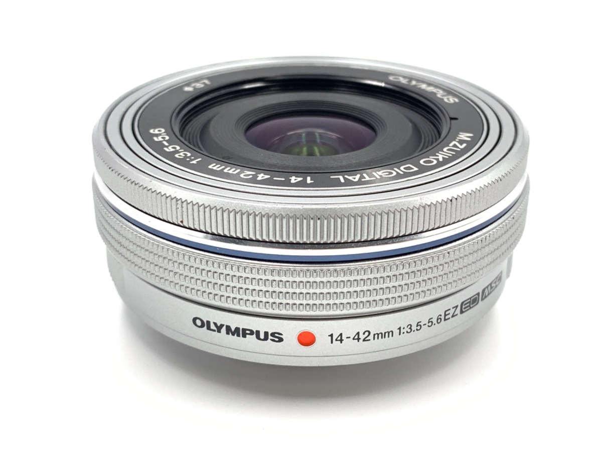 中古】オリンパス M.ZUIKO DIGITAL ED 14-42mm F3.5-5.6 EZ シルバー