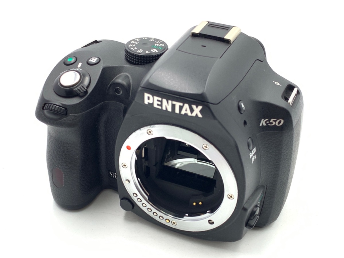 PENTAX - 中古 K-50 ブラック 中古：B(並品)】ペンタックス K-50 ボディ ブラック | 2445620017386