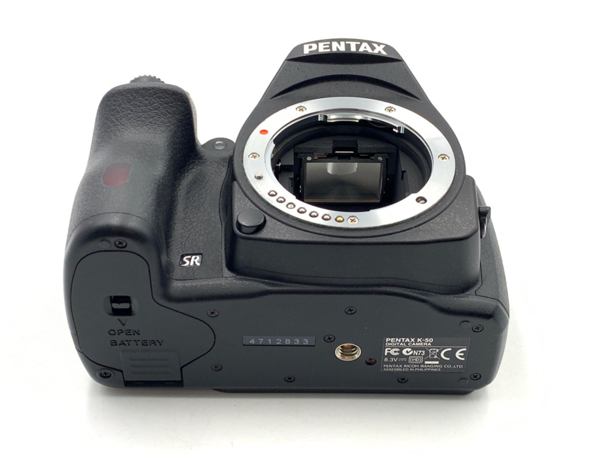 PENTAX - 中古 K-50 ブラック PENTAX K-50(ペンタックス) - 中古カメラ・レンズ買取の専門店