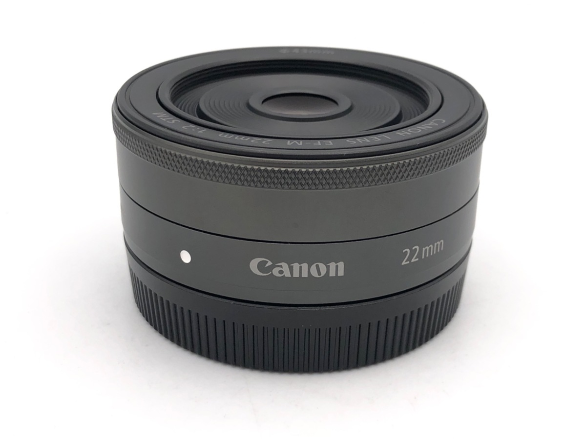 [極美品] Canon EF-M22mm F2 STM [グラファイト] 極美品] Canon EF-M22mm F2 STM [グラファイト]