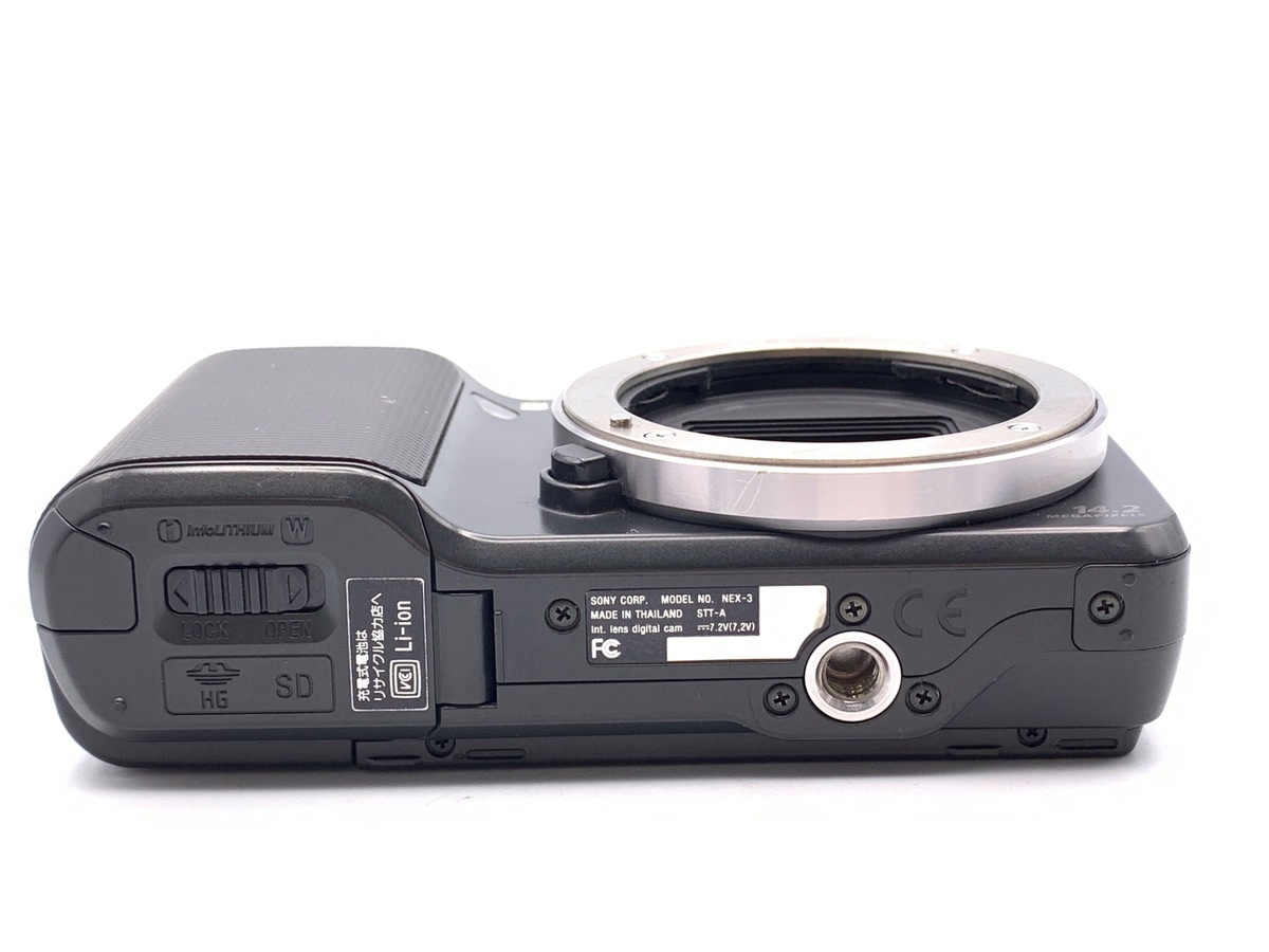 中古：B(並品)】ソニー α NEX-3 ボディ ブラック | 2445620020782