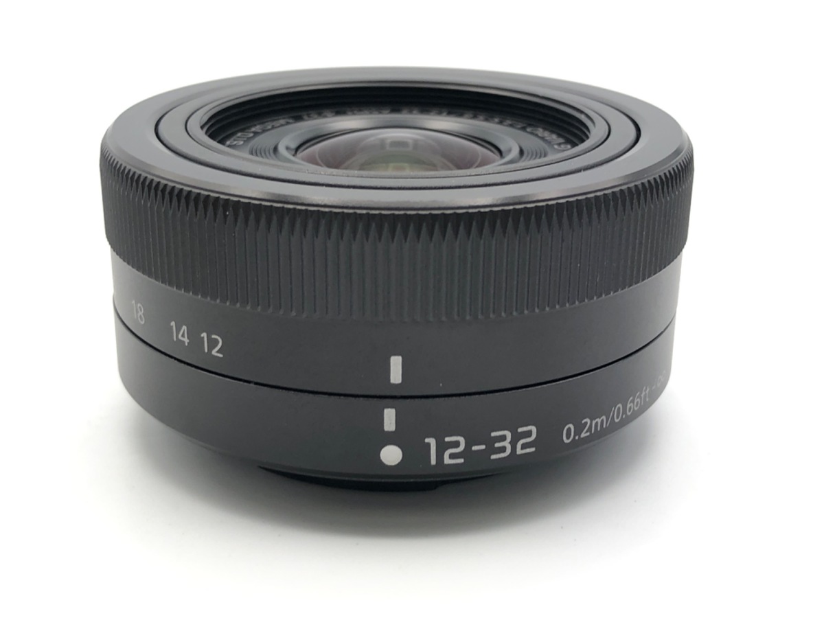 中古】LUMIX G VARIO 12-32/3.5-5.6 ASPH./MEGA O.I.S. ﾌﾞﾗｯｸ (H