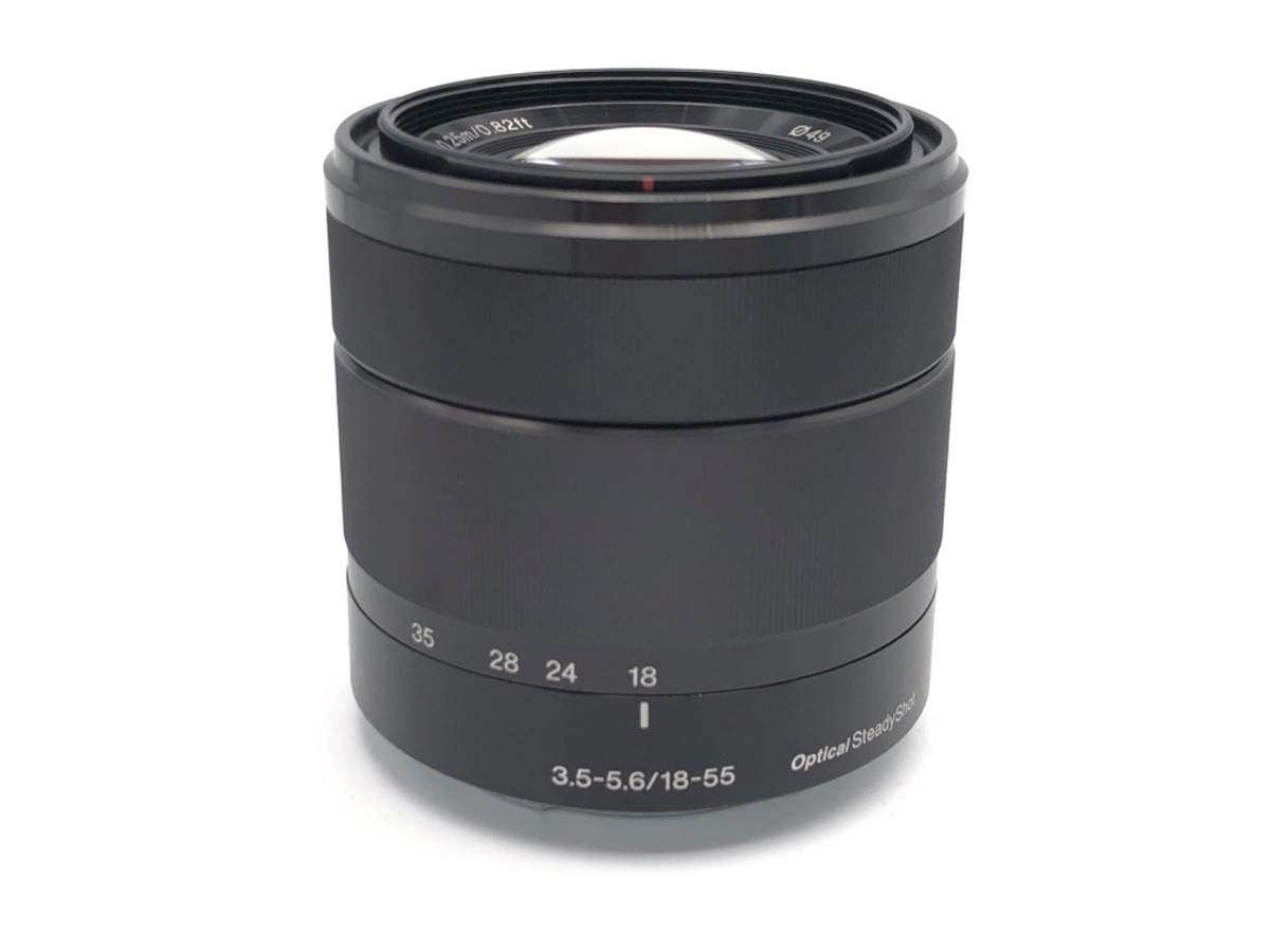 中古：AB(良品)】ソニー E 18-55mm F3.5-5.6 OSS ブラック [SEL1855 