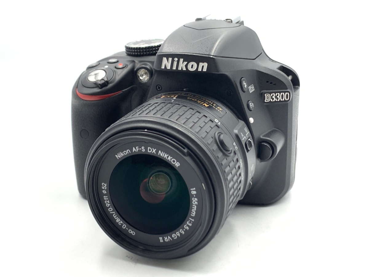中古：AB(良品)】ニコン D3300 18-55 VR II レンズキット