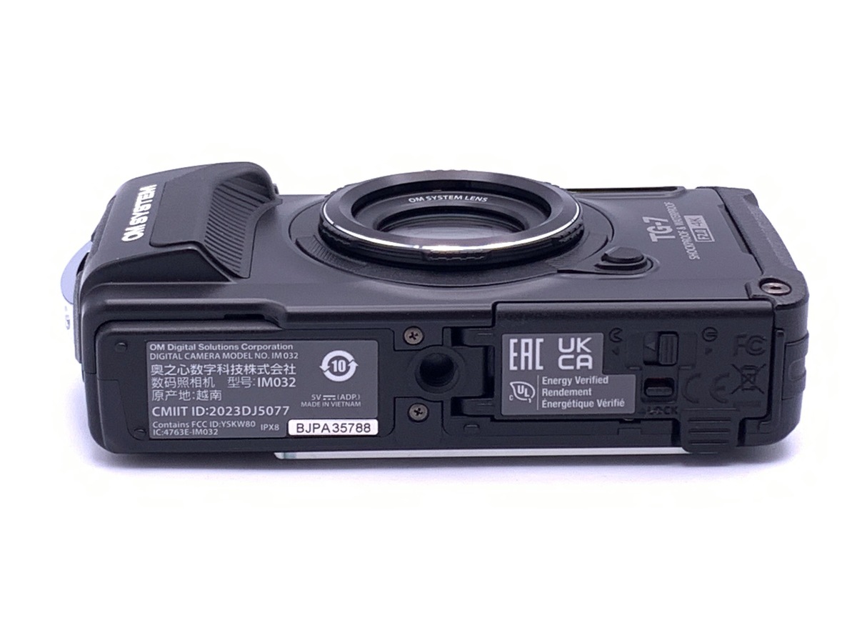 中古：AB(良品)】OM SYSTEM Tough TG-7 BLK ブラック | 2445640022506