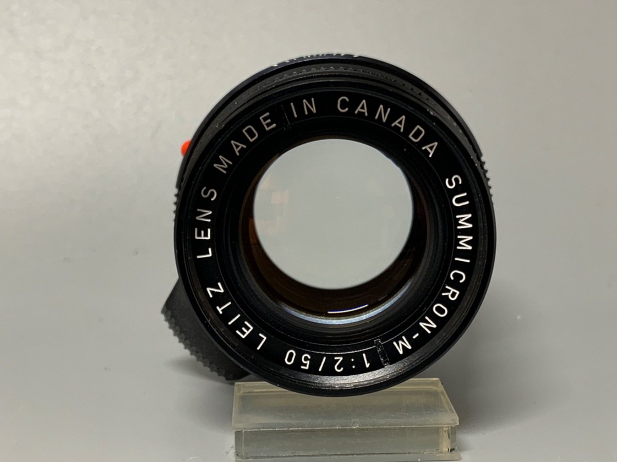 【中古】ライカ ズミクロンM 50mm F2 ブラック（3代目）