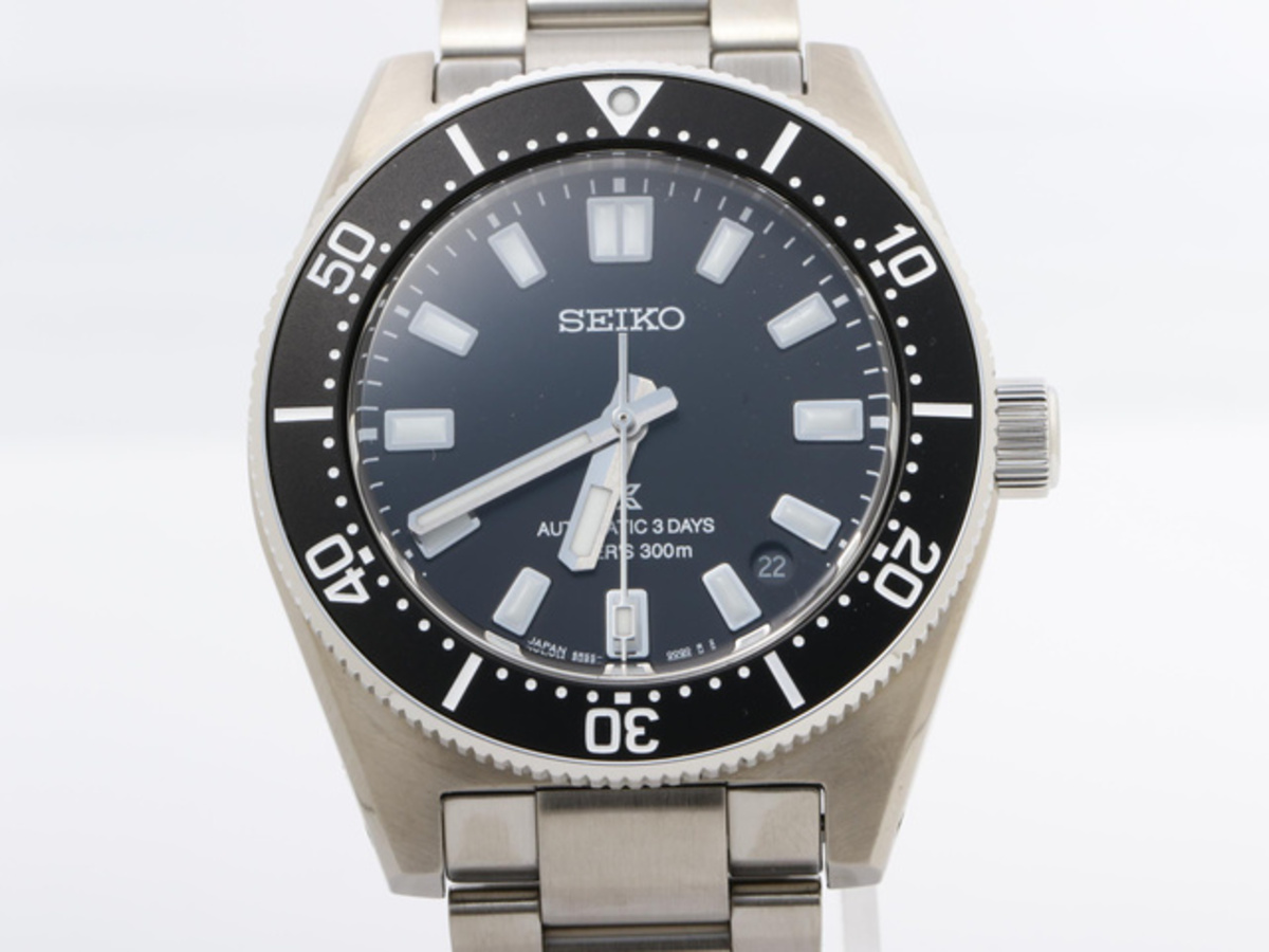 セイコー プロスペックス SBDC197/6R55-00G0 ブラック ステンレススティール