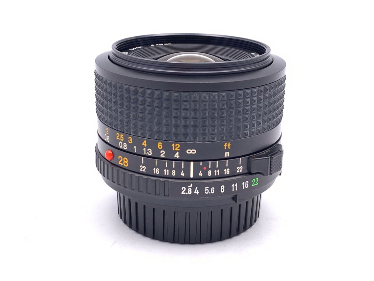 中古：B(並品)】ミノルタ（MINOLTA）NewMD 28/2.8 | 2445650048497