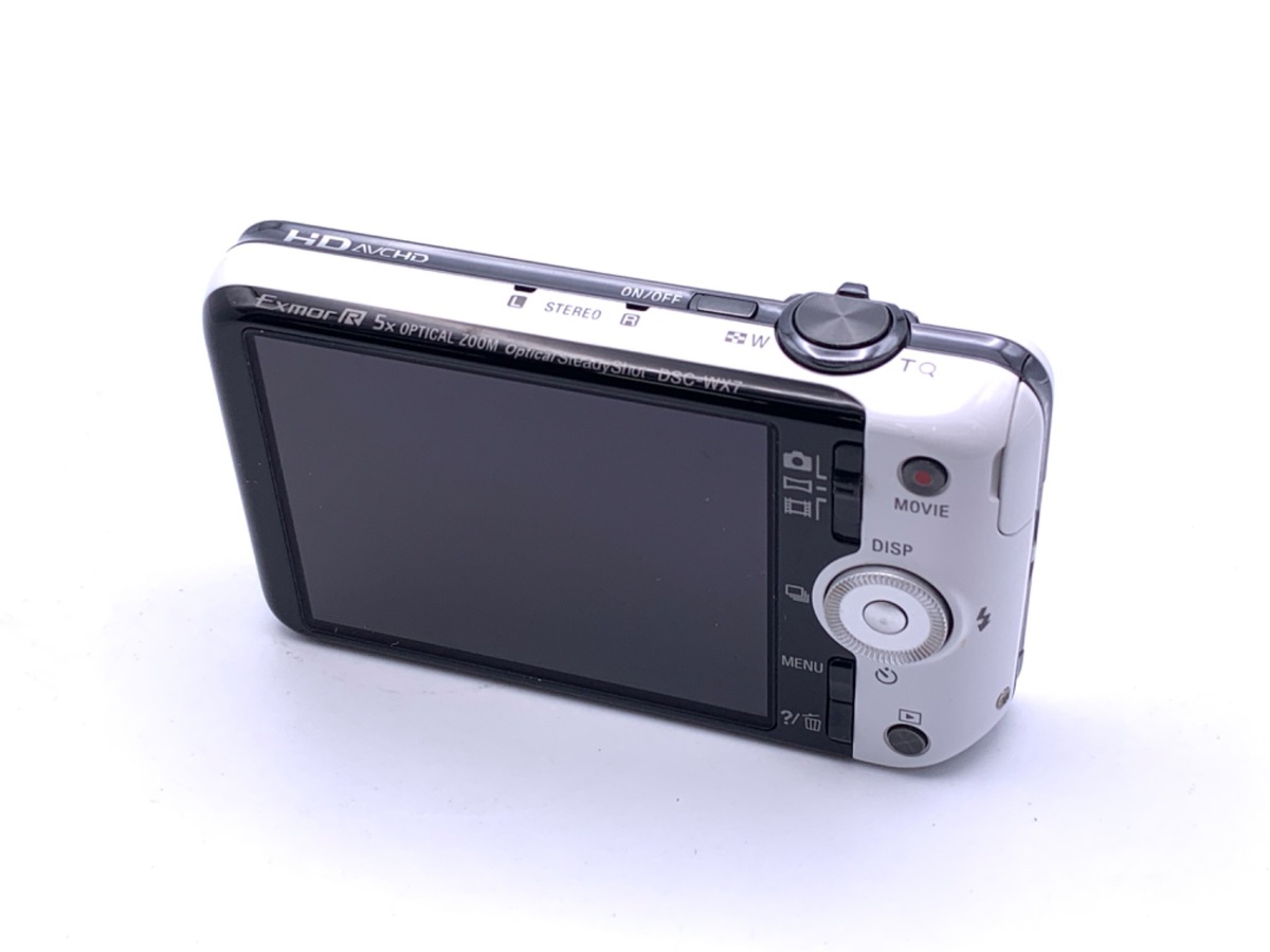 中古：C(やや難あり)】ソニー Cyber-shot DSC-WX7 ホワイト