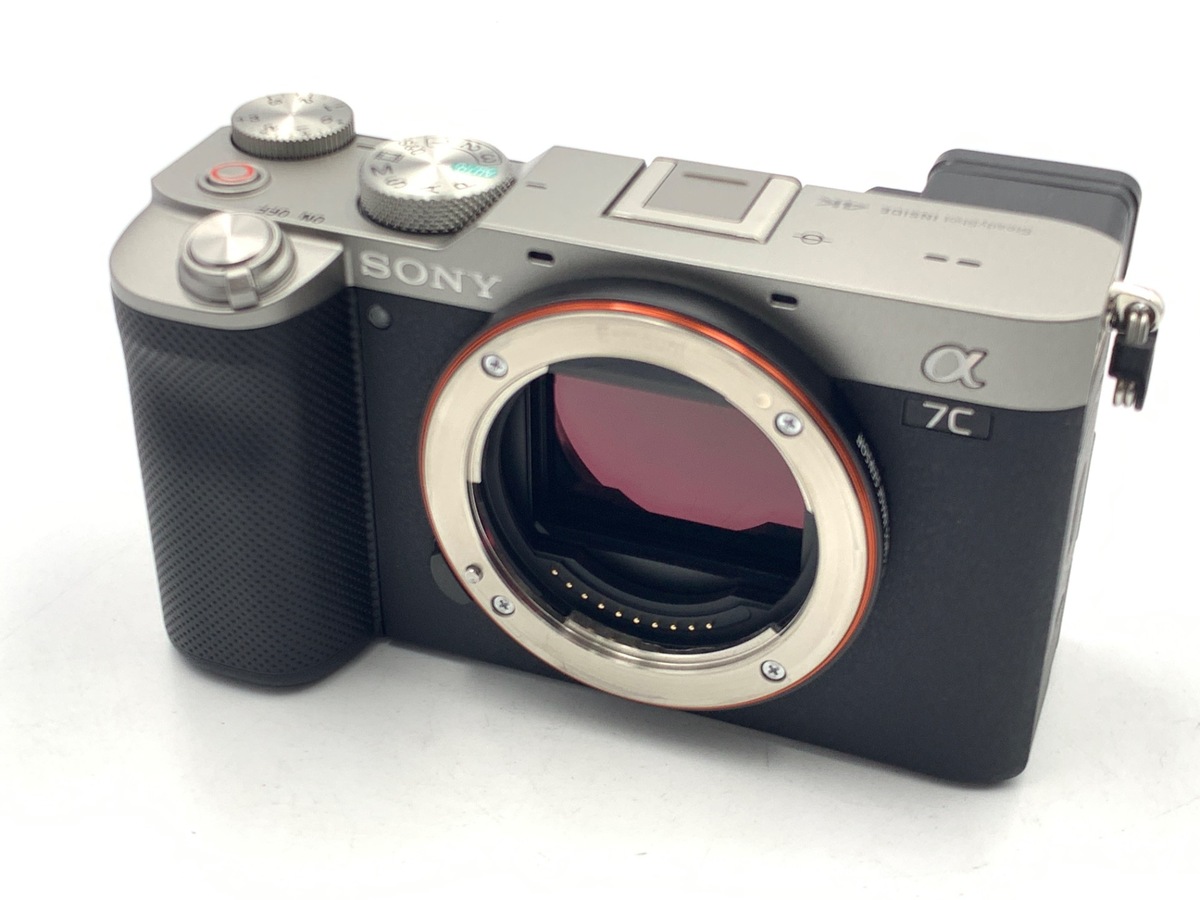 SONY α7C ボディ（ILCE-7C）シルバー　本体のみ箱付き 中古：A(美品)】ソニー α7C ボディ シルバー [ILCE-7C S] | 2445650050469