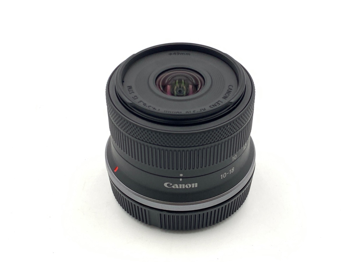 中古：AB(良品)】キヤノン RF-S10-18mm F4.5-6.3 IS STM | 2445650053224
