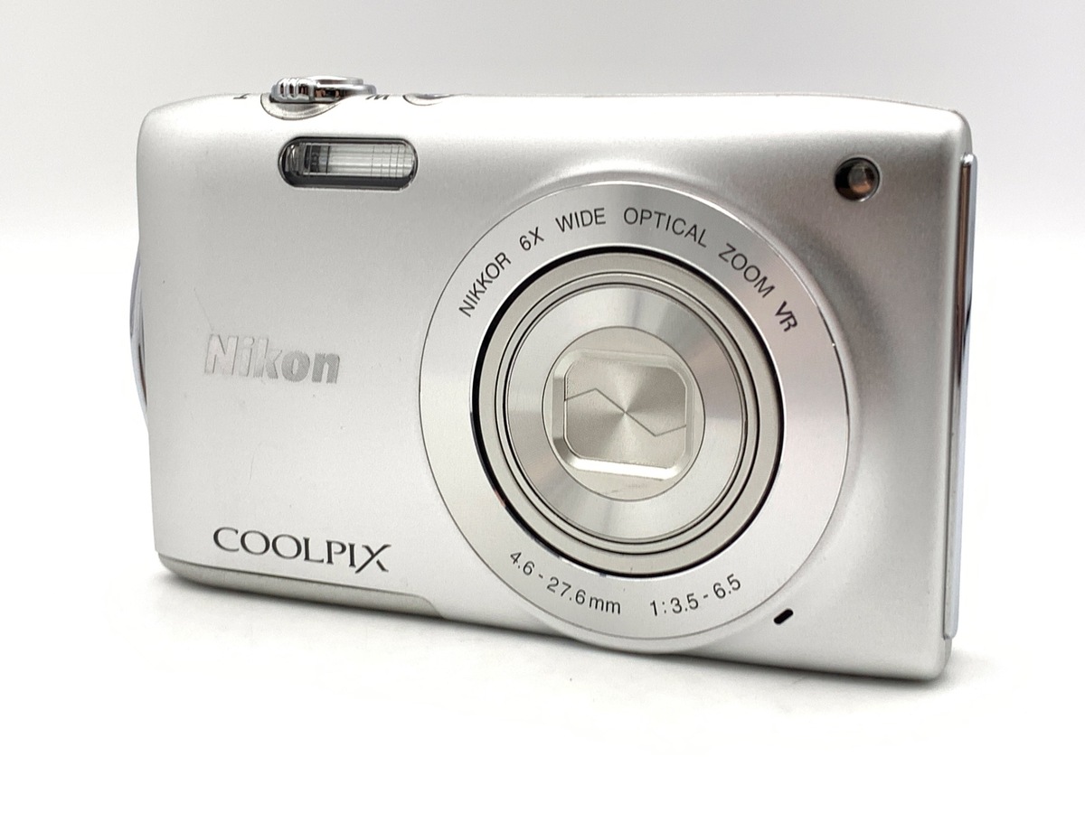 中古：B(並品)】ニコン COOLPIX S3300 クリスタルシルバー | 2445650055204