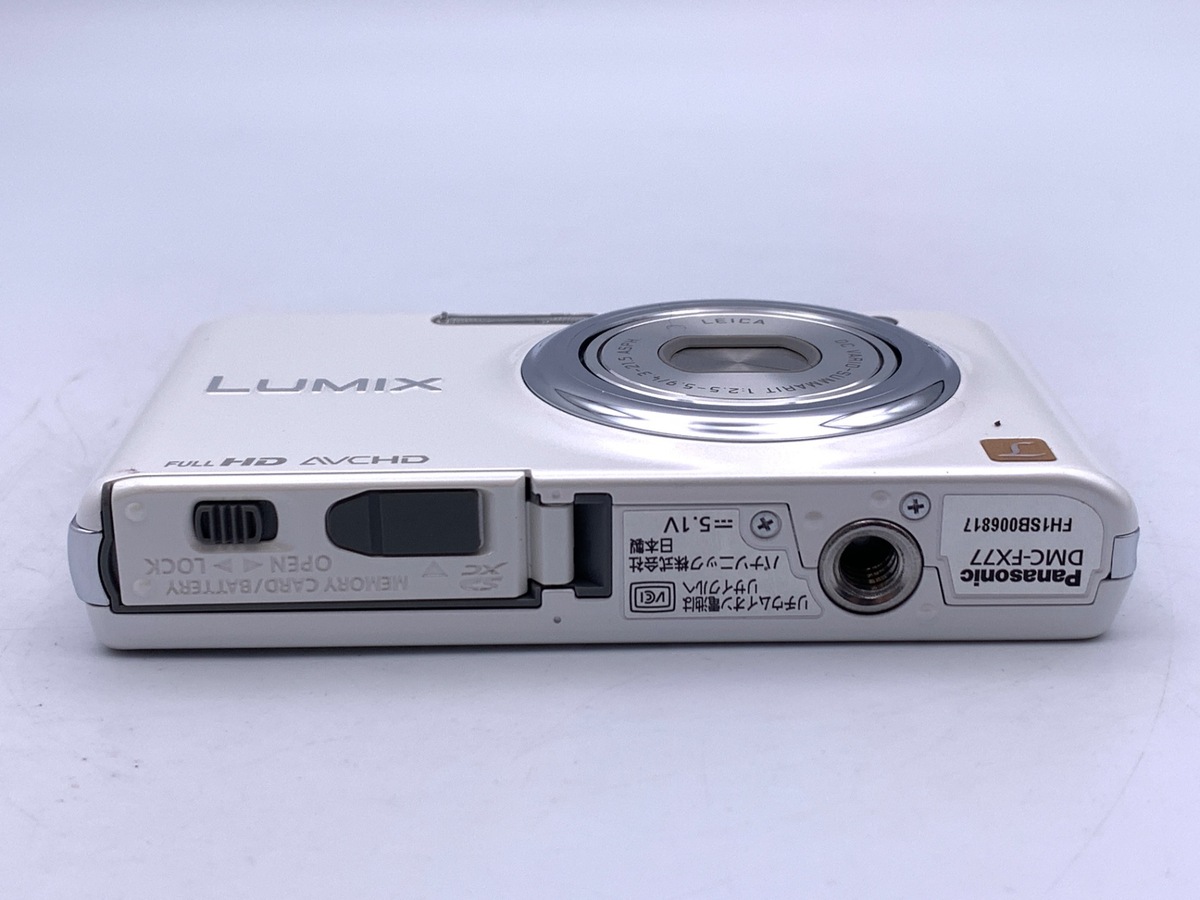 中古：B(並品)】パナソニック LUMIX DMC-FX77 リリーホワイト