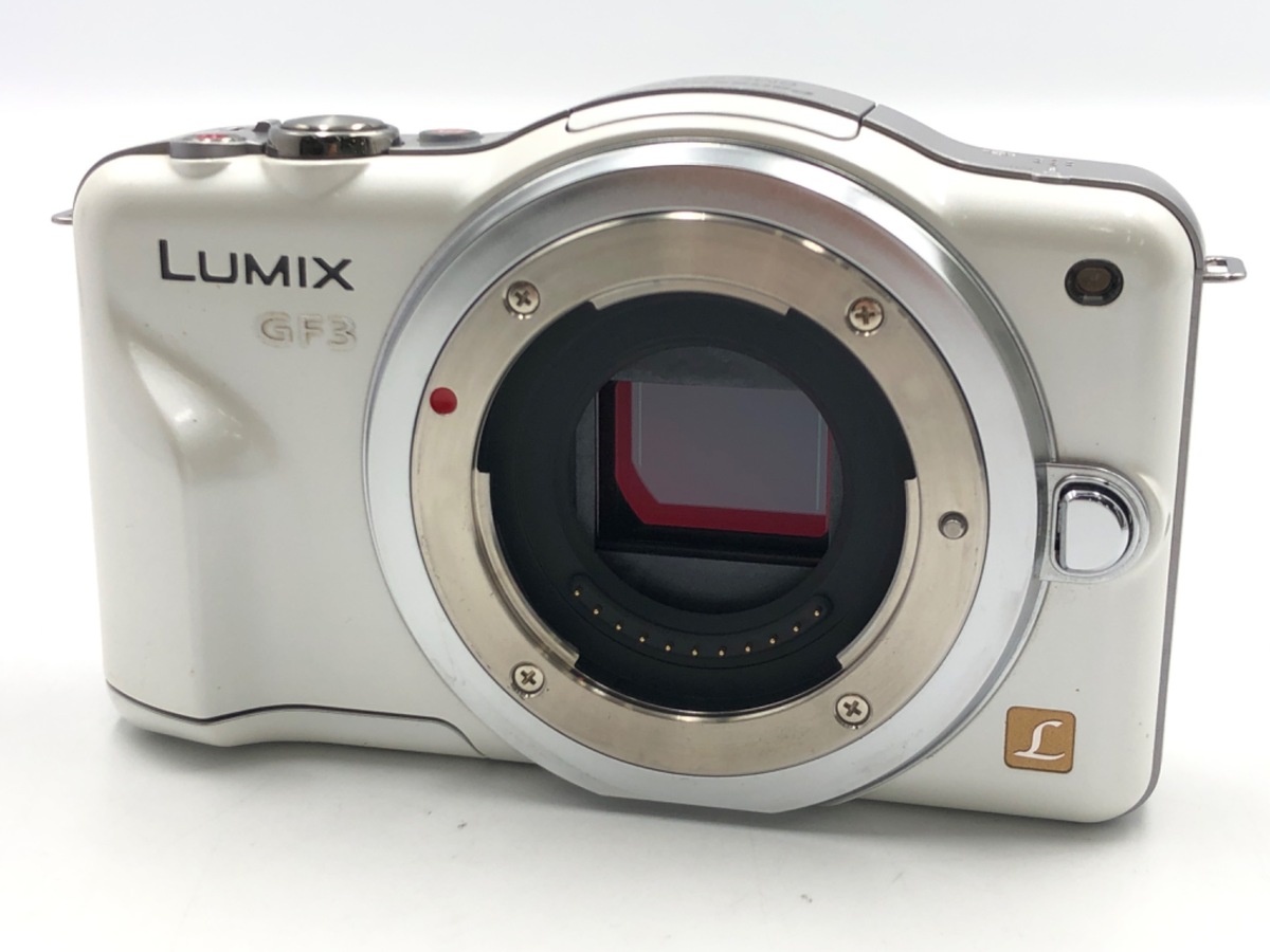 中古】パナソニック LUMIX DMC-GF3-W ボディ シェルホワイト 在庫一覧