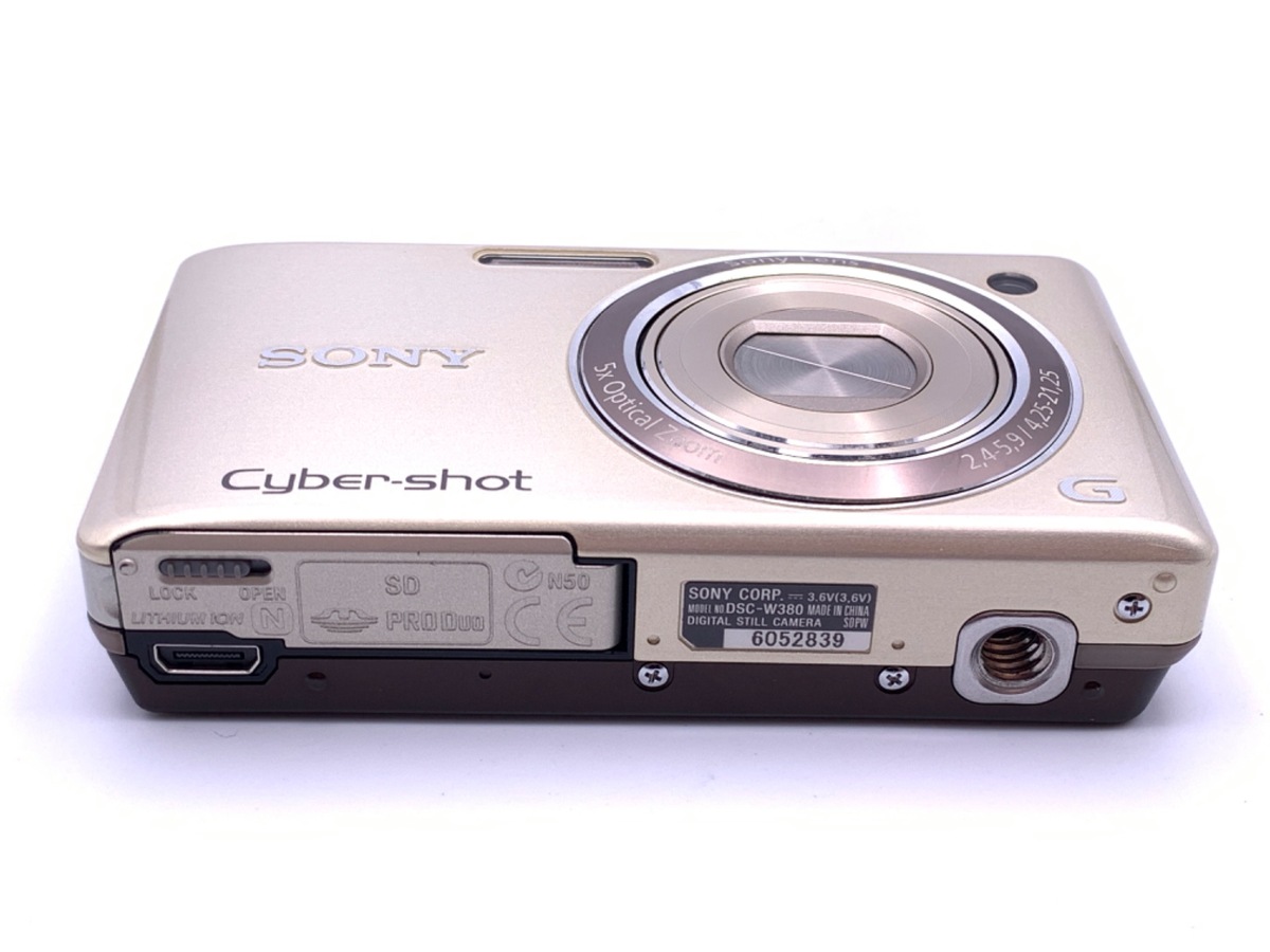 中古：B(並品)】ソニー Cyber-shot DSC-W380 S シルバー | 2445670023139