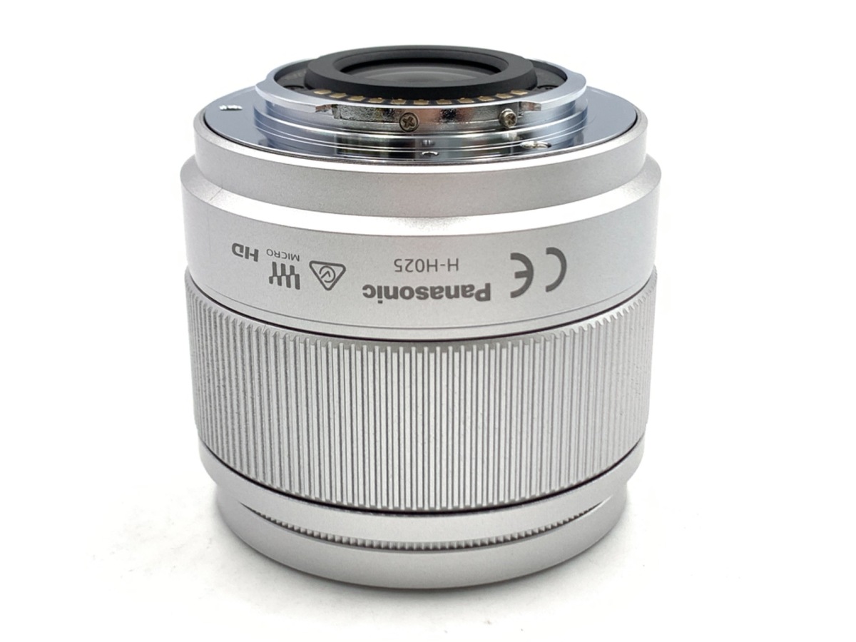 Panasonic LUMIX G 25mm F1.7 ASPH（シルバー） Panasonic LUMIX G 25mm F1.7 ASPH. マイクロフォーサーズ用標準