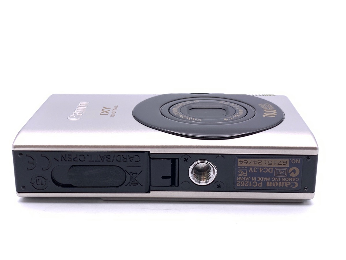 中古：C(やや難あり)】キヤノン IXY DIGITAL 25 IS ブラック