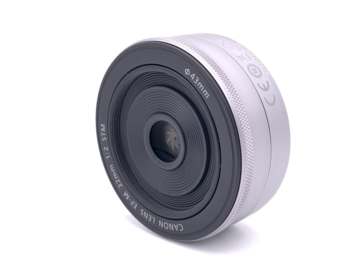 中古：AB(良品)】キヤノン EF-M22mm F2 STM シルバー | 2445670030069