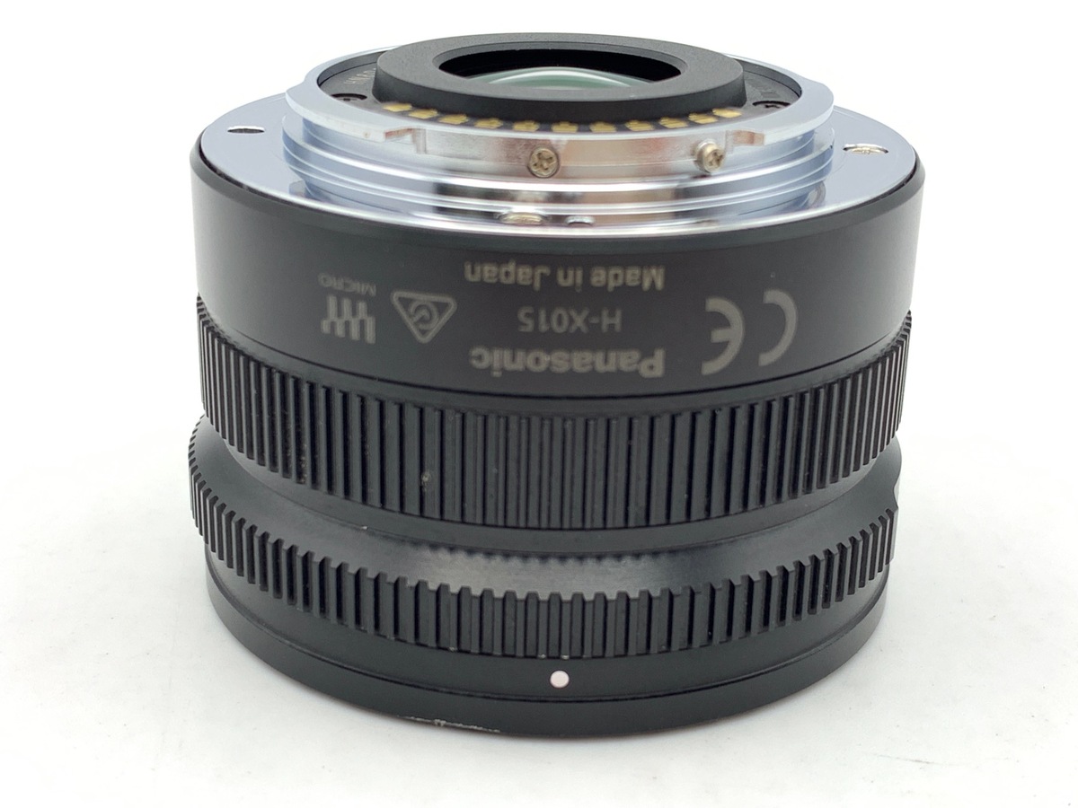 【中古】パナソニック LEICA DG SUMMILUX 15mm/F1.7 ASPH. [H-X015] ブラック