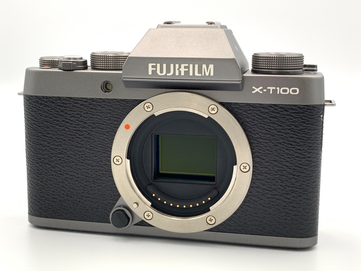 【美品】フジフイルム FUJIFILM X-T100 ボディ ダークシルバー ミラーレス カメラ 中古 富士フイルム FUJIFILM X-T100 ボディ ダークシルバー AB+ランク 中古