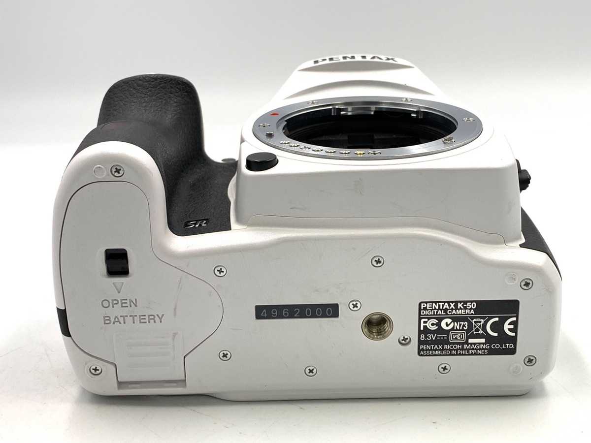 K-50 ボディ ホワイト【1628万画素】