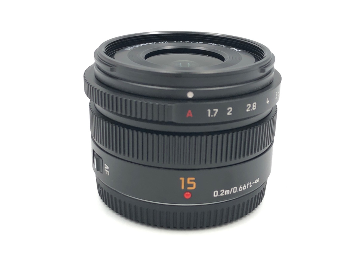 LEICA DG SUMMILUX 15mm/F1.7 ASPH. H-X015-K [ブラック] 中古価格比較