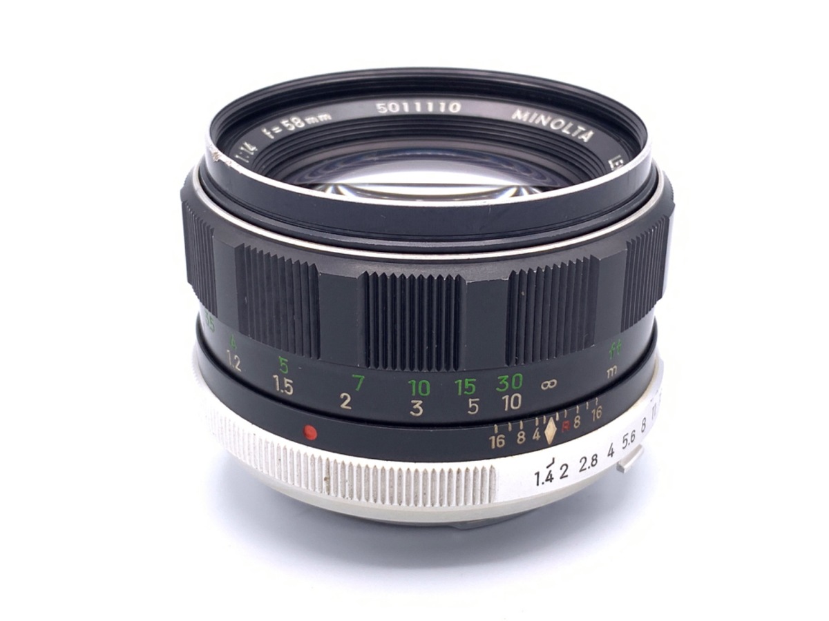 中古】ミノルタ MC ROKKOR 58mm F1.4 在庫一覧｜カメラのキタムラ