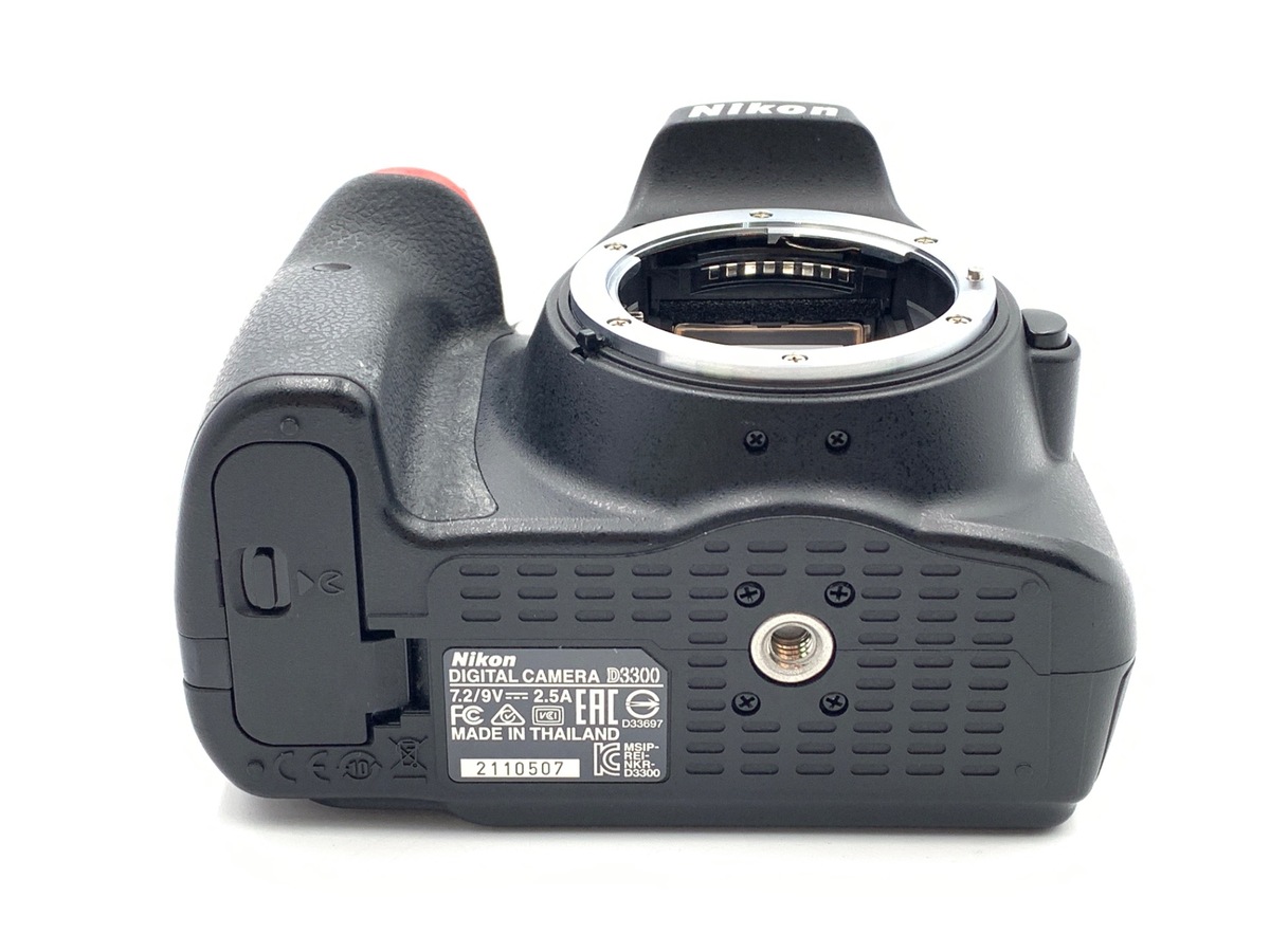 中古：B(並品)】ニコン D3300 ボディ ブラック | 2445700026666