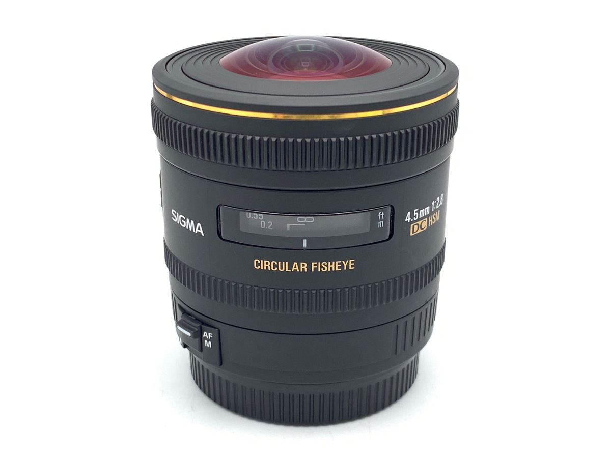 中古：B(並品)】シグマ 4.5mmF2.8 EX DC CIRCULAR FISHEYE HSM