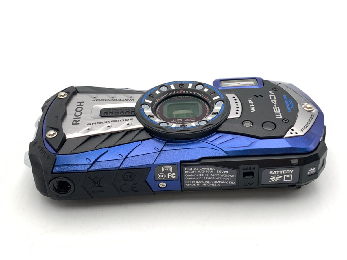 中古：AB(良品)】リコー WG-40W ブルー | 2445700039116