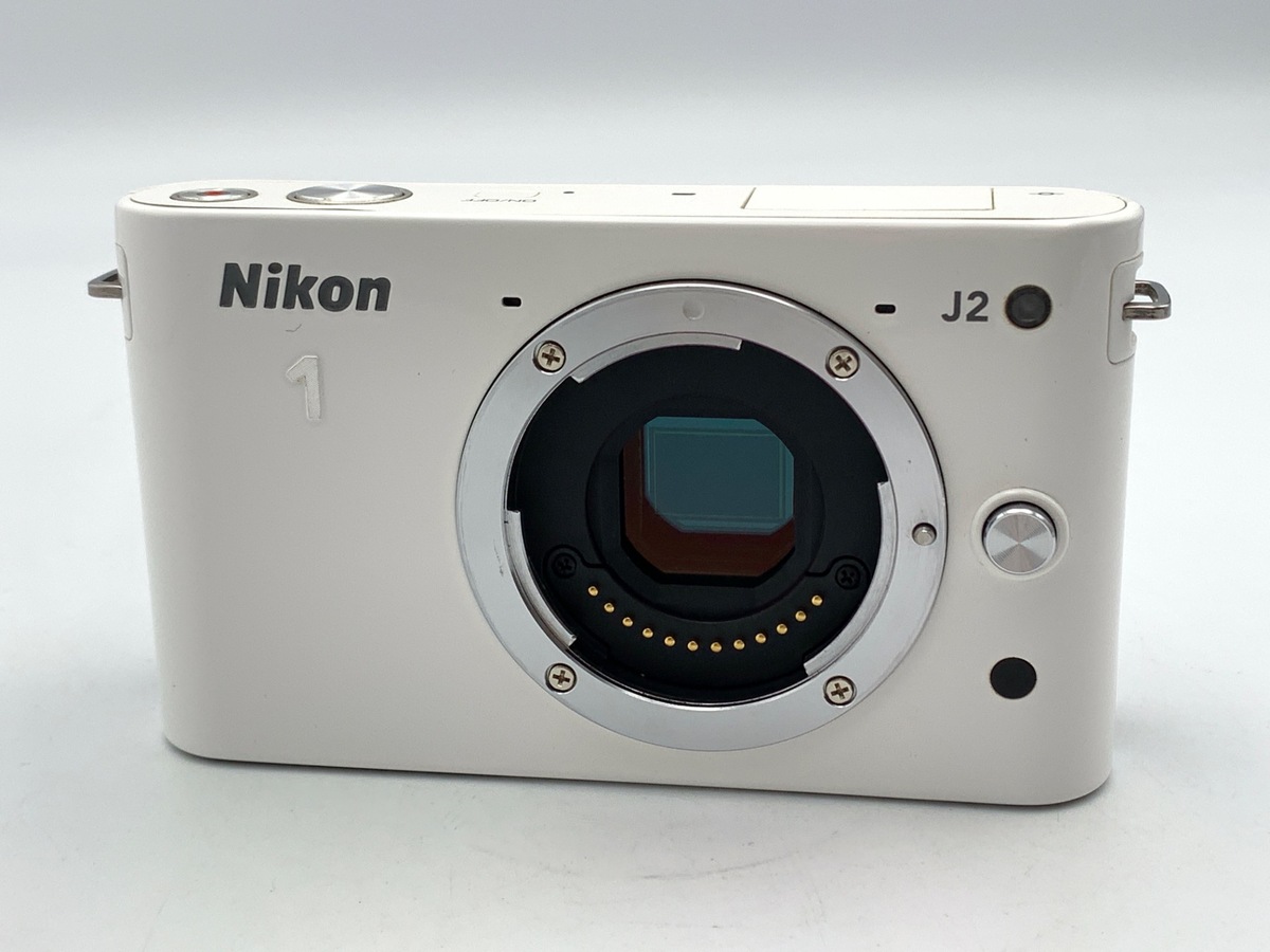 中古：C(やや難あり)】ニコン Nikon1 J2 ボディ ホワイト | 2445700039352