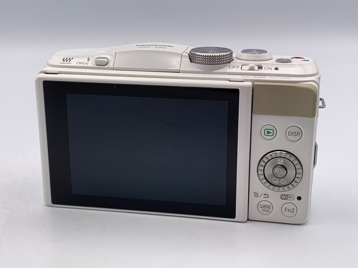 中古：AB(良品)】パナソニック LUMIX DMC-GF6-W ボディ ホワイト