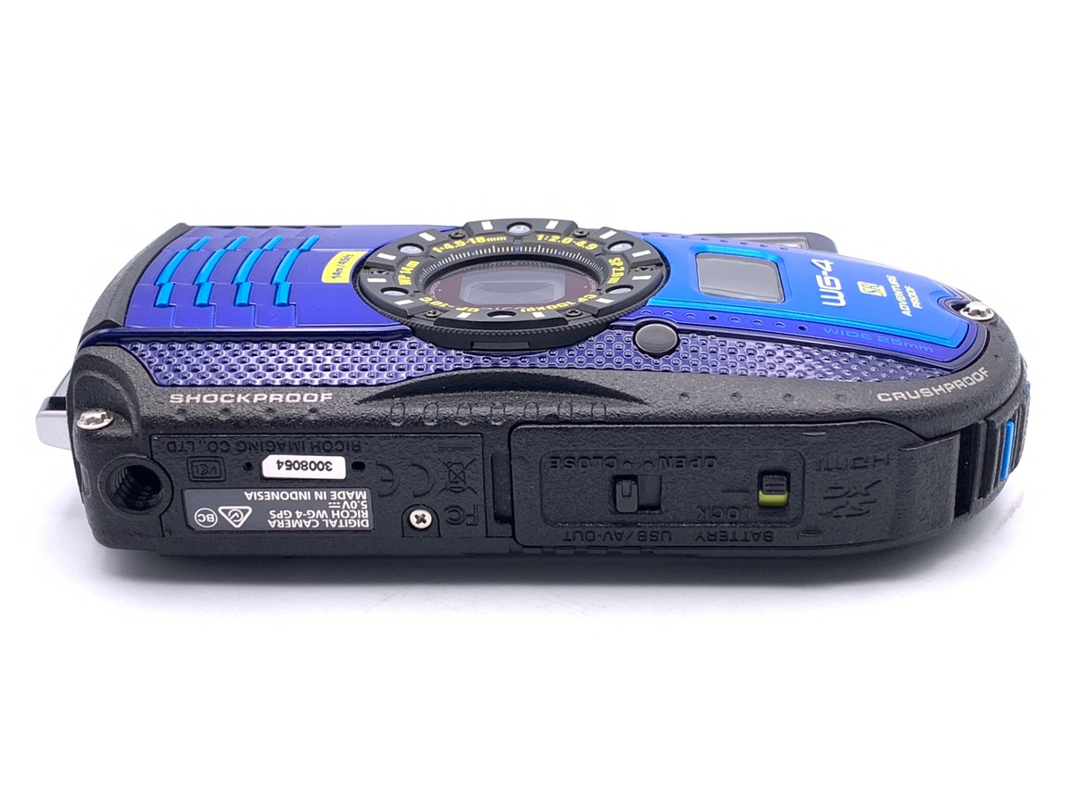 中古：B(並品)】リコー WG-4 GPS ブルー | 2445700039550