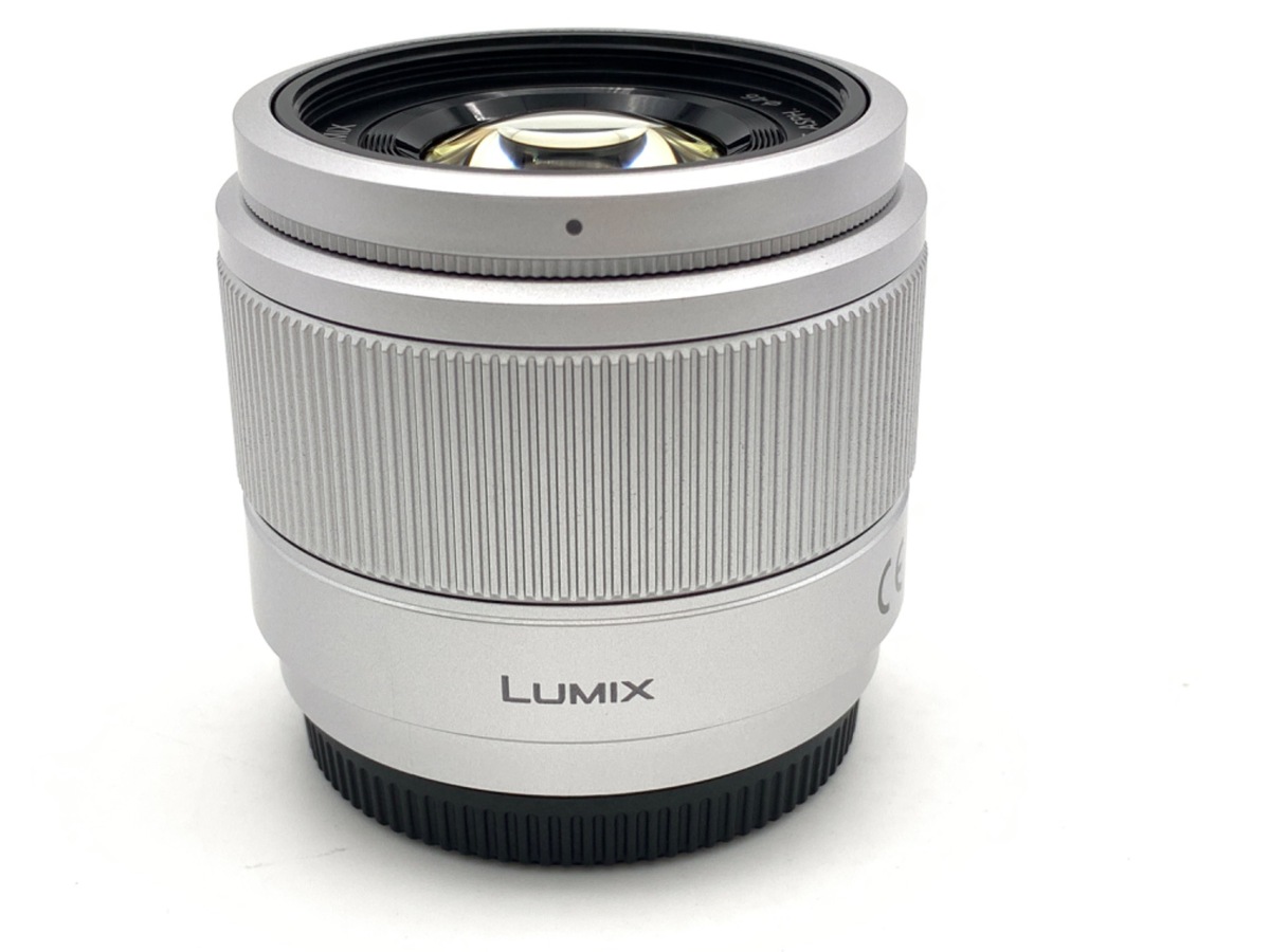 中古】パナソニック LUMIX G 25mm F1.7 ASPH. [H-H025S] シルバー 在庫
