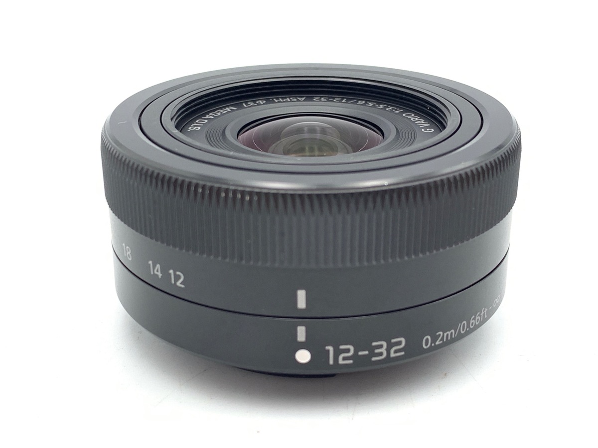 動作確認済み LUMIX G 12-32mm ブラック H-FS12032 中古】LUMIX G VARIO 12-32/3.5-5.6 ASPH./MEGA O.I.S. ﾌﾞﾗｯｸ (H
