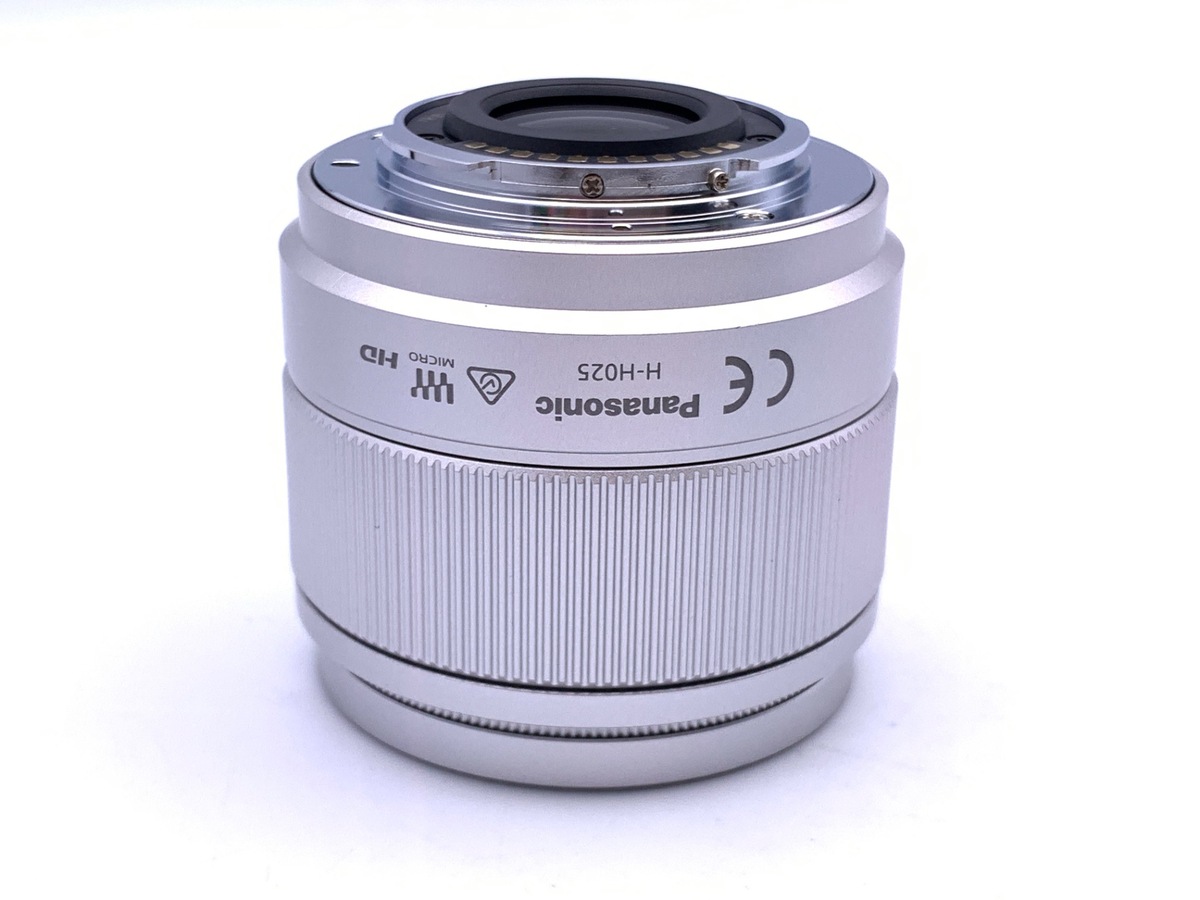 中古】パナソニック LUMIX G 25mm F1.7 ASPH. [H-H025S] シルバー