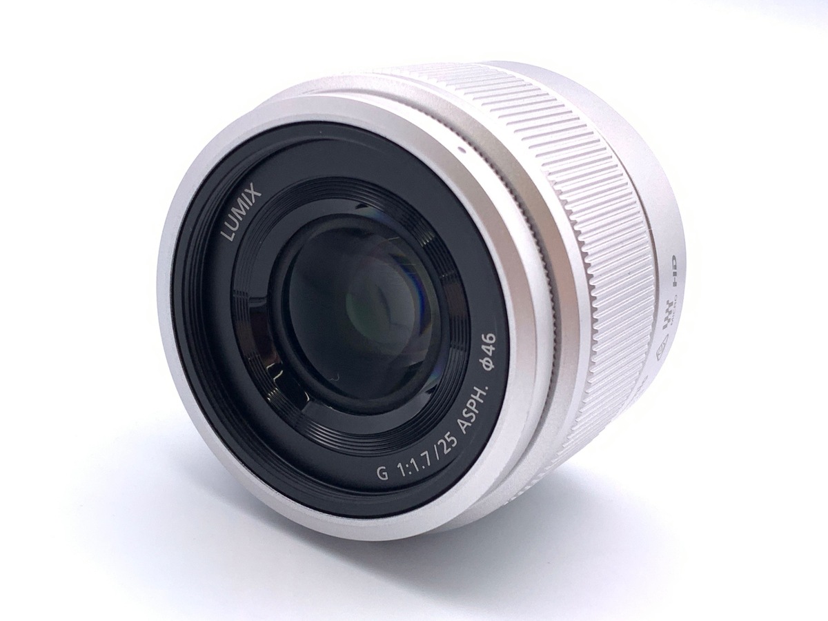 中古】パナソニック LUMIX G 25mm F1.7 ASPH. [H-H025S] シルバー