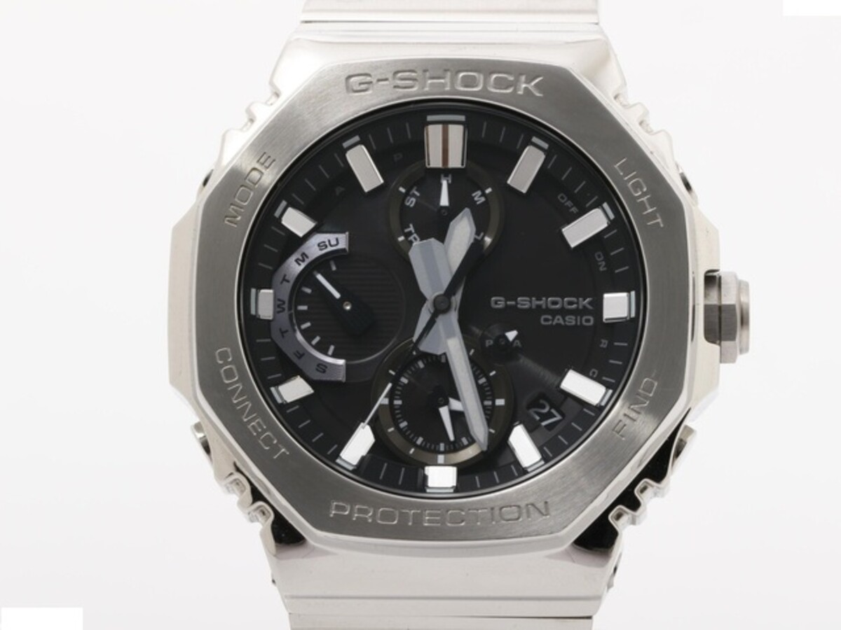 カシオ G-SHOCK ブラック GMC-B2100D-1AJF ステンレススティール