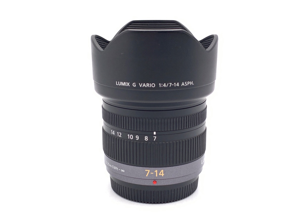 中古】パナソニック LUMIX G VARIO 7-14mm/F4.0 ASPH. [H-F007014