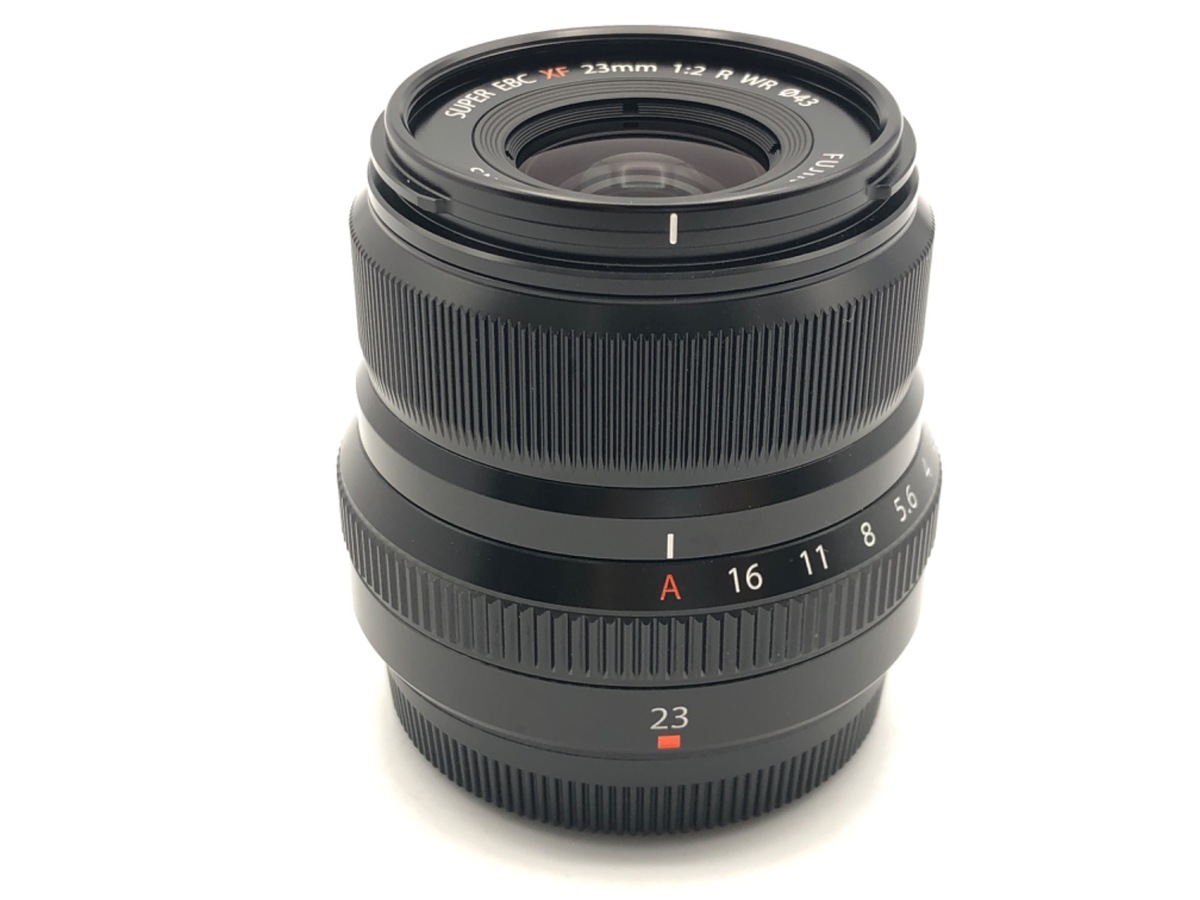 【ほぼ未使用】Fujifilm フジノンXF 23mm F2 R WR レンズ 新品)FUJIFILM (フジフイルム) フジノン XF23mm F2 R WR ブラック